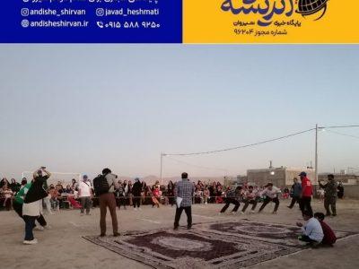 ‍ بیست و هفتمین جشنواره بازی‌های بومی و محلی در روستای اسلام‌آباد شیروان برگزار شد