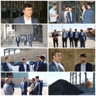 بازدید فرماندار شیروان از دو واحد صنعتی کاربید سیلسیوم و ریسندگی کتان شیروان و بررسی زیرساخت‌های شهرک صنعتی شیروان