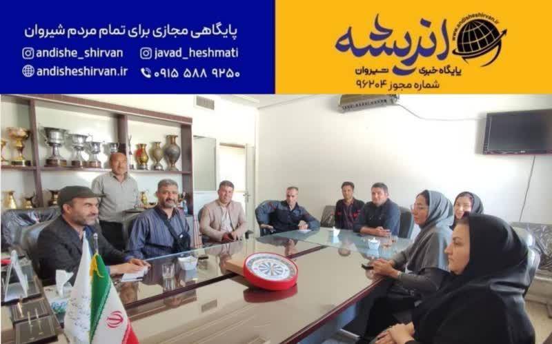 سرپرست اداره ورزش و جوانان شهرستان شیروان: ورزش دارت در شیروان در مسیر رشد و توسعه قرار دارد.
