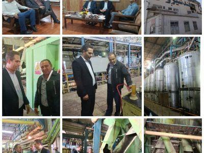 ♨️بازدید معاون فرماندار از نخستین روز تولید در کارخانه قند شیروان در فصل جدید بهره‌برداری