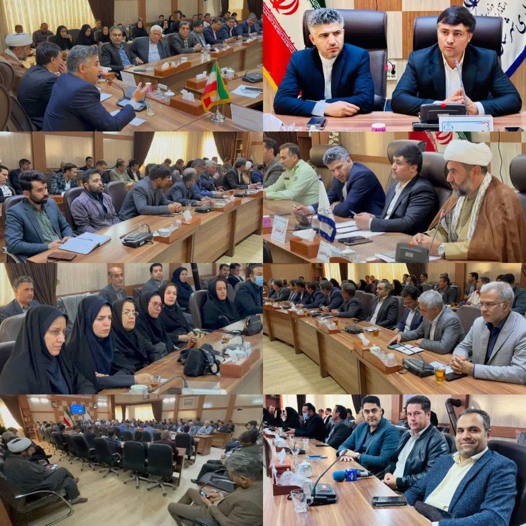 💢 جلسه شورای اداری شهرستان شیروان برگزار شد.