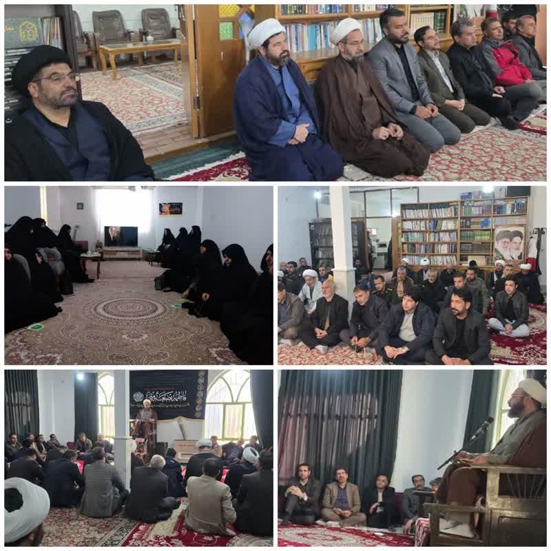 مراسم عزاداری حضرت فاطمه زهرا (س) در فاروج