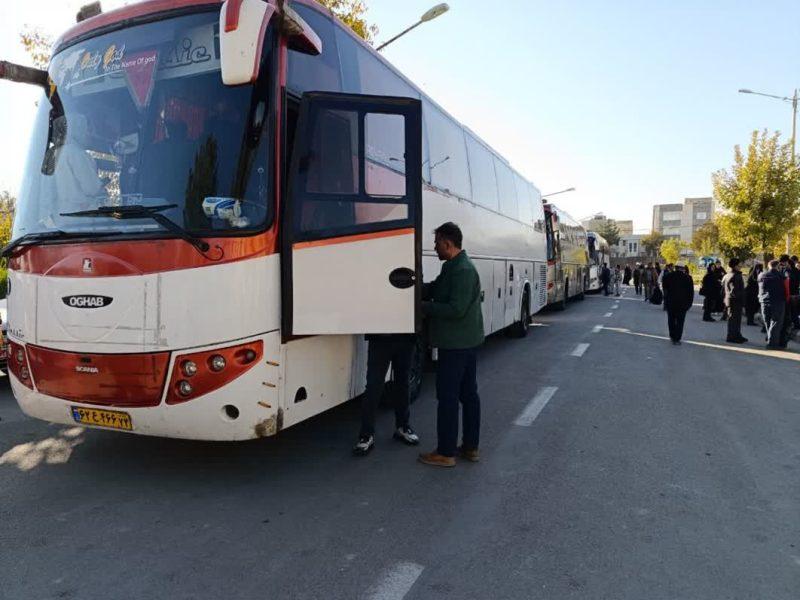  اعزام ۱۷۰ دانشآموز شیروانی به مناطق عملیاتی جنوب کشور