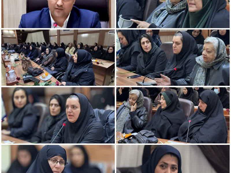 فرماندار در نشست مشورتی با جمعی از بانوان فرهیخته شیروان: خانواده کانون توسعه پایدار و بانوان، معمار این کانون هستند