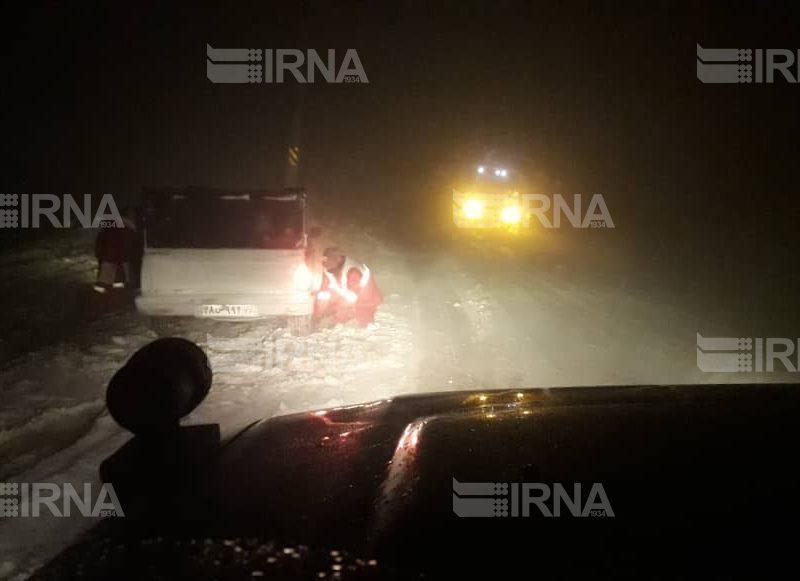 فیلم| کولاک در برخی گردنه های همدان