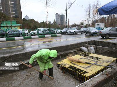 سههزار متر از مسیلهای سرپوشیده قشم لایروبی شد