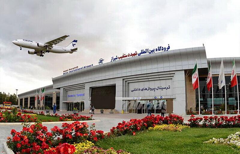 جا به جایی افزون بر یک میلیون و ۷۶۴ هزار مسافر از طریق فرودگاه شیراز