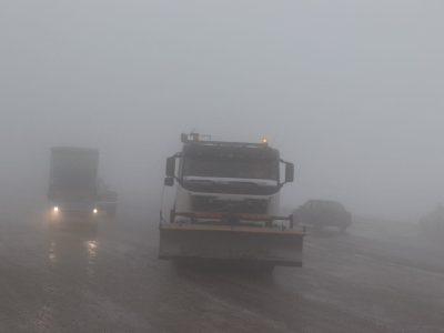 فیلم| کولاک شدید و اجرای عملیات برفروبی در گردنه های همدان