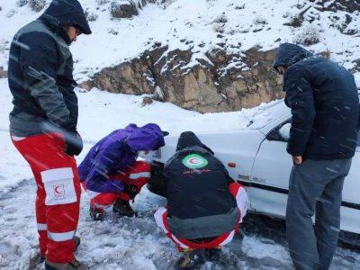 وقوع ۶۸۸ حادثه و امدادرسانی هلال احمر به بیش از ۳۵ هزار نفر در یک هفته