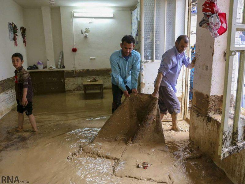 بارش سنگین، به ۶۰۰ منزل مسکونی لامرد خسارت وارد کرد