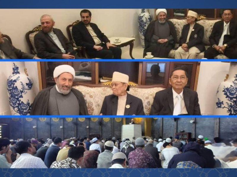 دیدار ایمانیپور با امام جمعه بانکوک/ اتحاد مسلمانان یک ضرورت استراتژیک است