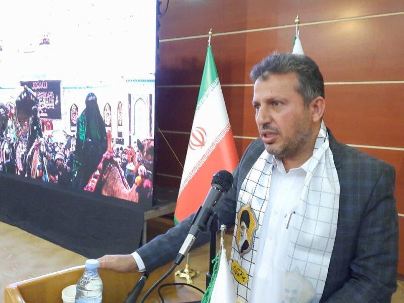 فرماندار ایرانشهر: ستاد عتبات عالیات نماد عملی ارادت ملت ایران به اهل بیت (ع) است
