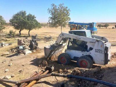 ۳۷۴ حلقه چاه غیرمجاز در خراسان‌شمالی بسته شد