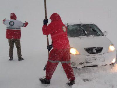 تردد ایمن و امدادرسانی شبانهروزی ادامه دارد+ فیلم