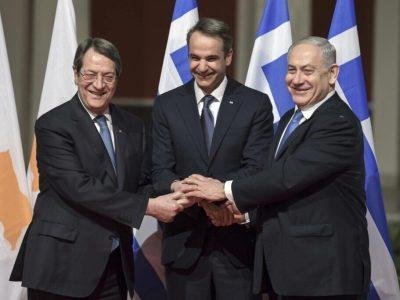 محور تازه ضد ترکیه در شرق مدیترانه؛ همکاری نظامی سهجانبه رژیم اسرائیل، یونان و قبرس