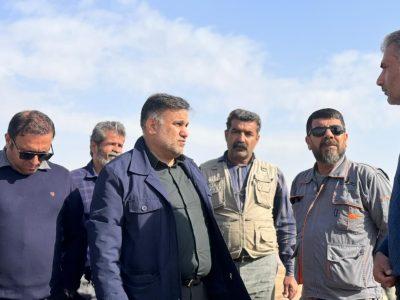 جاده ارتباطی مسجدسلیمان به هفتکل بصورت موقت بازگشایی شد