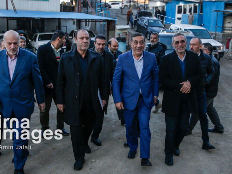 بازدید معاون اجرایی رییس جمهور از روند اجرای پروژه های عمرانی شهرستان های استان تهران