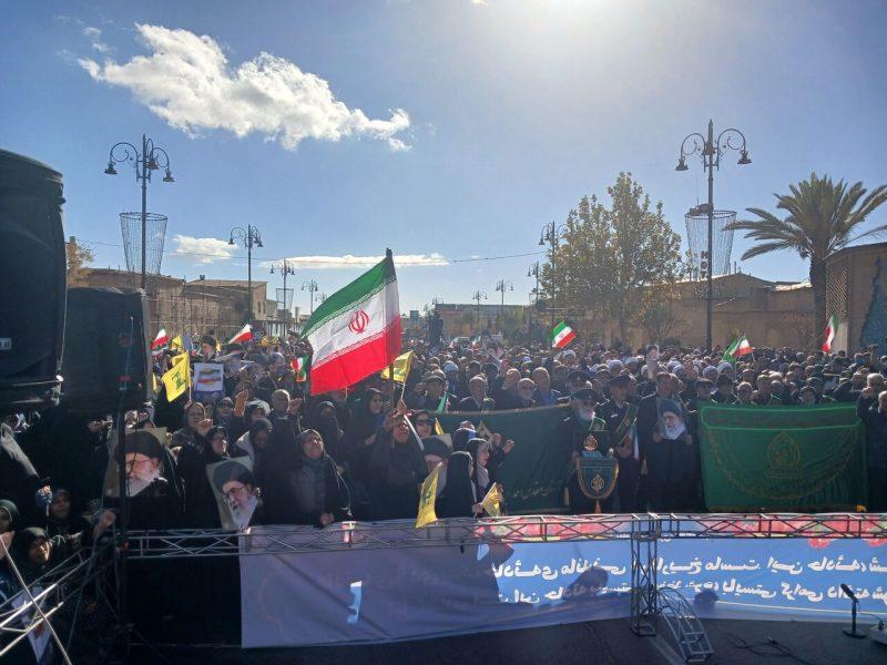 از شیراز تا سراسر فارس؛ طنین بصیرت و انسجام ملت در ۹ دی