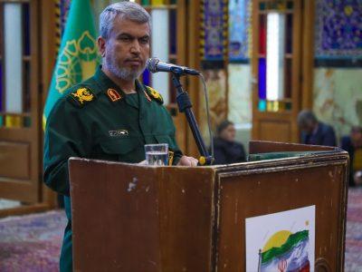 فرمانده سپاه الغدیر یزد: انشقاق دولت و ملت تاکتیک دشمن است + فیلم