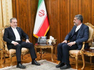 دیدار سرکنسول ایران در نجف با عراقچی؛ تاکید بر ارتقای خدمات کنسولی به زائران