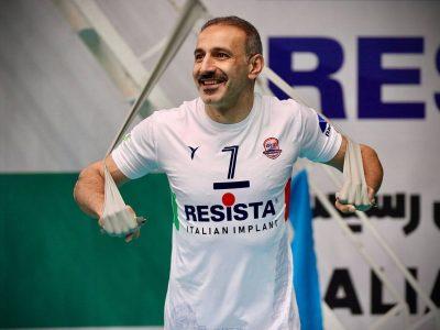 حمزه زرینی به استراحت رفت