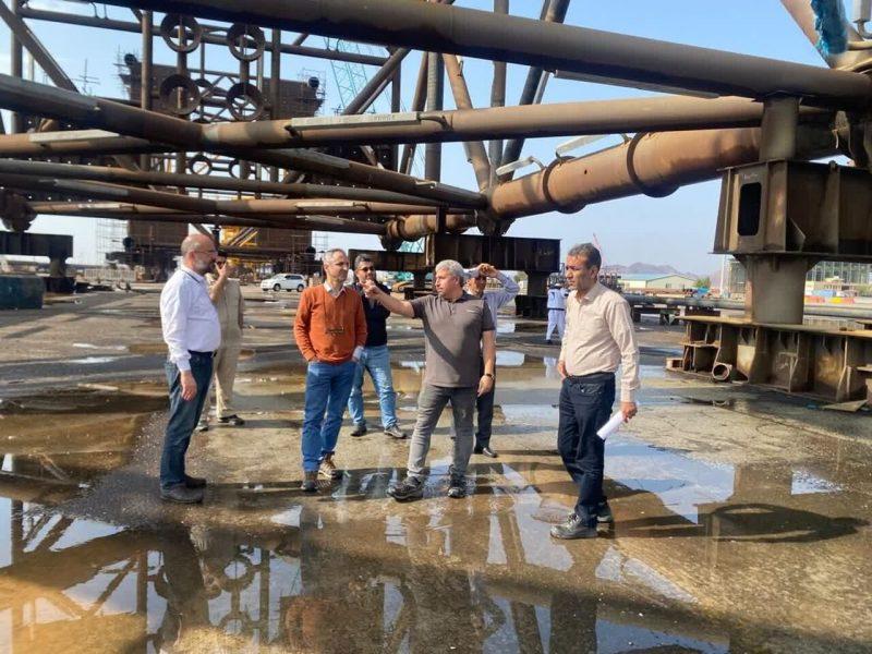 عملیات تجهیز و آمادهسازی ساخت سکوهای فاز ۱۱ پارس جنوبی در مجتمع ایزوایکو آغاز شد