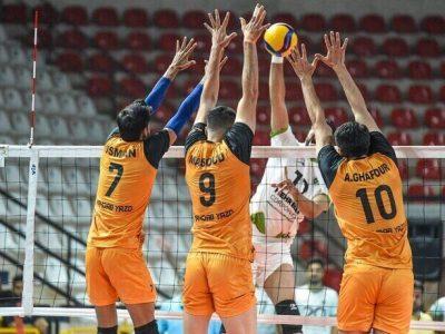 لیگ برتر والیبال؛ شهداب یزد، سایپا تهران را شکست داد