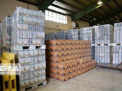 ۴۰ میلیارد ریال مواد غذایی احتکاری در ساری کشف شد