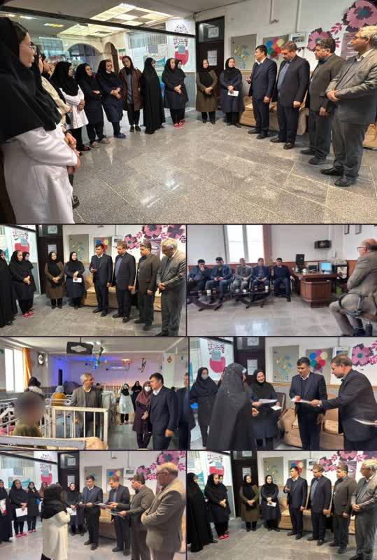 بازدید فرماندار شیروان از مرکز نگهداری و توانبخشی معلولین ذهنی مهر