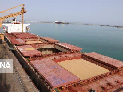 محموله پنج هزار تنی گندم از قزاقستان به بندر امیرآباد مازندران رسید