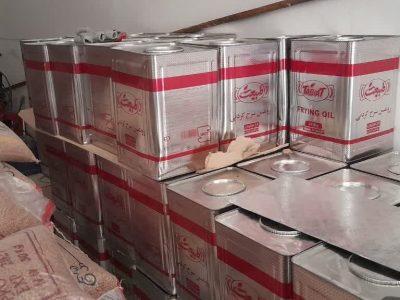 کشف ۶۰ تن روغن خوراکی احتکار شده در بروجرد