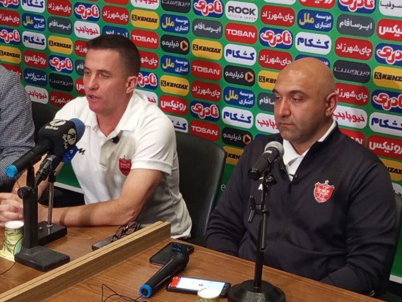 سرمربی پرسپولیس: نیم فصل دوم بازی‌ها به مراتب سخت‌تر است