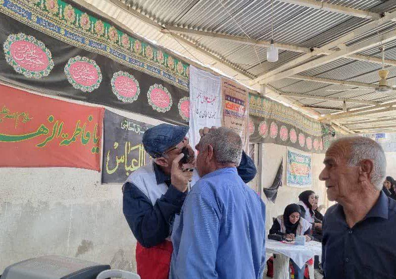 بهره‌مندی ۱۵۱۳ نفر از خدمات رایگان درمانی هلال‌ احمر زنجان