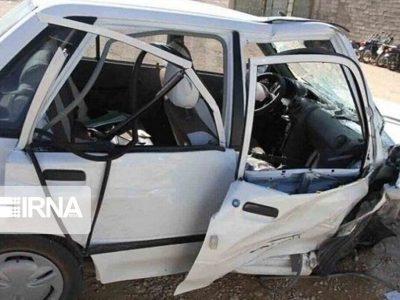 تصادف تریلی با پراید در زنجان دو فوتی برجا گذاشت