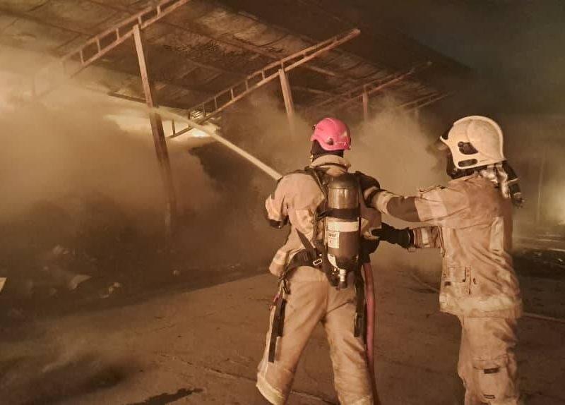 لکهگیری آتشسوزی کاله بامداد امروز پایان یافت