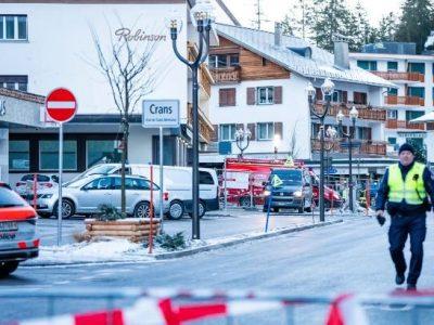 جان باختن دهها نفر به دنبال آتشسوزی در یک پیست اسکی در سوئیس