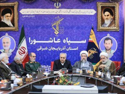 قدردانی استاندار آذربایجان شرقی از زمان شناسی مردم استان در جمع پدران شهدا