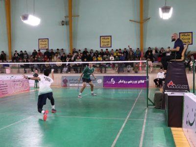 هفته هفتم لیگ برتر بدمینتون در زنجان با پیروزی مهمانان پایان یافت