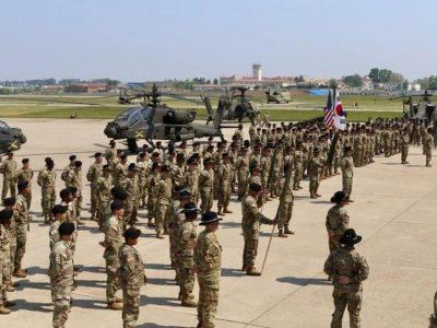 انحلال یک یگان مهم ارتش آمریکا در کره جنوبی