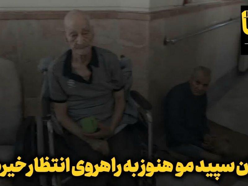 فیلم | پدران سپیدمو هنوز به راهرو انتظار خیرهاند