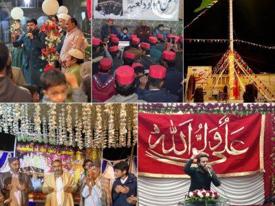 پیروان مولی متقیان در پاکستان در شب میلاد امام علی (ع) به جشن و سرور پرداختند