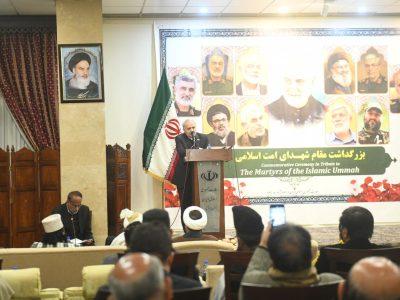 شخصیتهای پاکستانی به سردار سلیمانی و شهدای محور مقاومت ادای احترام کردند