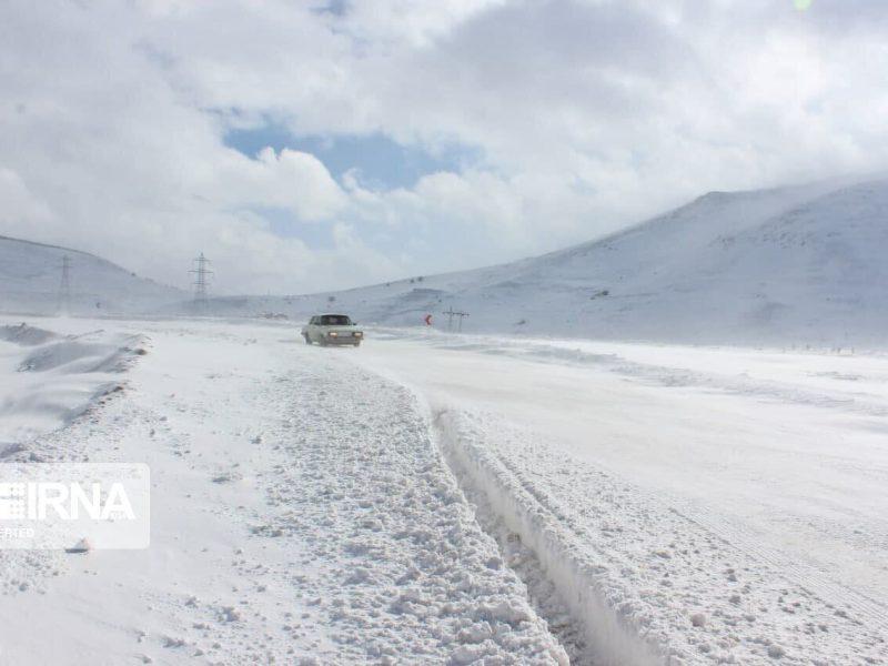 ۱۵ سانتیمتر برف در آوج ثبت شد