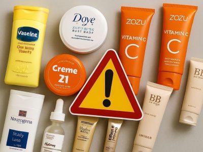 اعلام فهرست جدید محصولات مراقبت از پوست غیرمجاز از سوی سازمان غذا و دارو