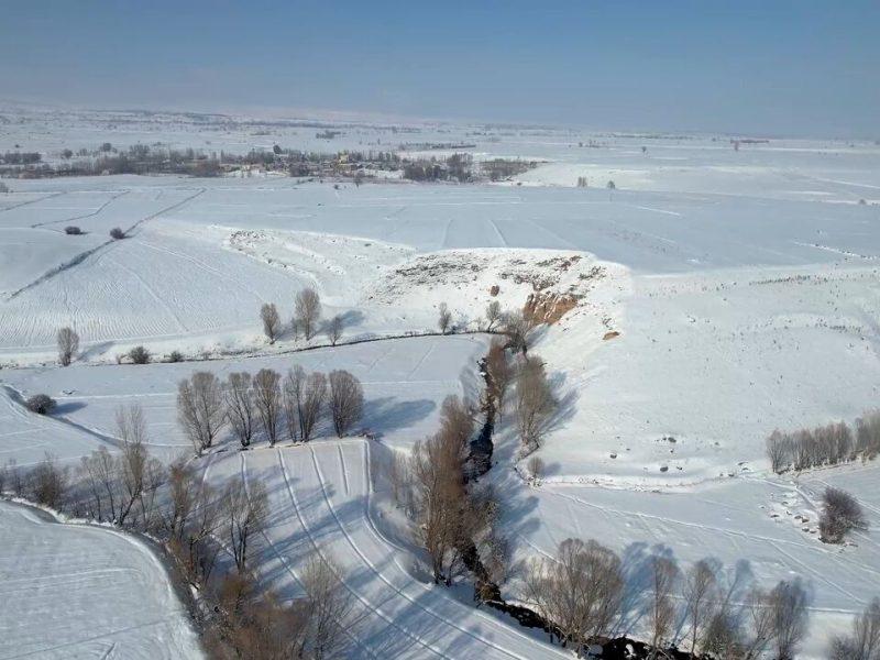 فیلم/ طبیعت برفی ایردموسی از توابع شهرستان سرعین