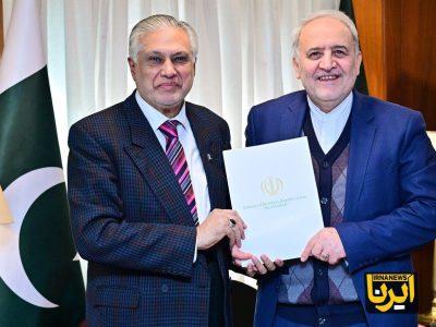 سفیر ایران پیام عراقچی را به وزیر خارجه پاکستان تقدیم کرد