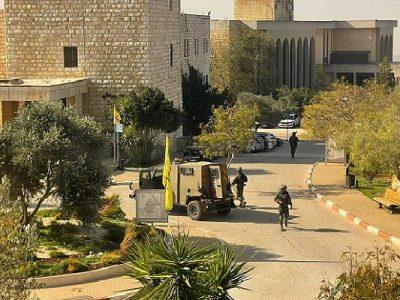 حمله ارتش اسرائیل به تجمع دانشجویان دانشگاه برزیت