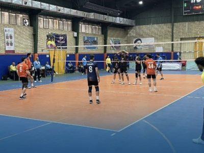 دهمین پیروزی متوالی مس سونگون در لیگ دسته یک والیبال