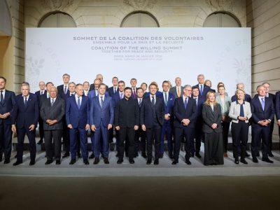 اعضای ائتلاف داوطلبان بر تعهد خود به برقراری صلح در اوکراین تاکید کردند
