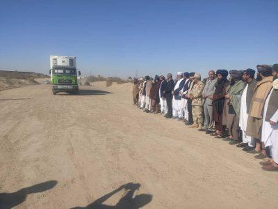 راهاندازی مسیر خاکی میلک – بندرک افغانستان با هدف تسهیل تجارت و کاهش ترافیک مرزی